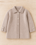 Baby Jacket Knitting Pattern PDF | Vintage Button Cardigan 3–24 Months
