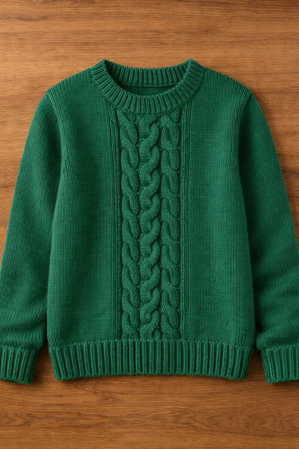 Men’s Cable Sweater Knitting Pattern PDF | Classic Pullover XS–5XL