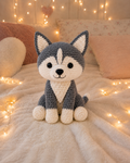 Husky Crochet Pattern PDF | Siberian Husky Amigurumi Dog Pattern
