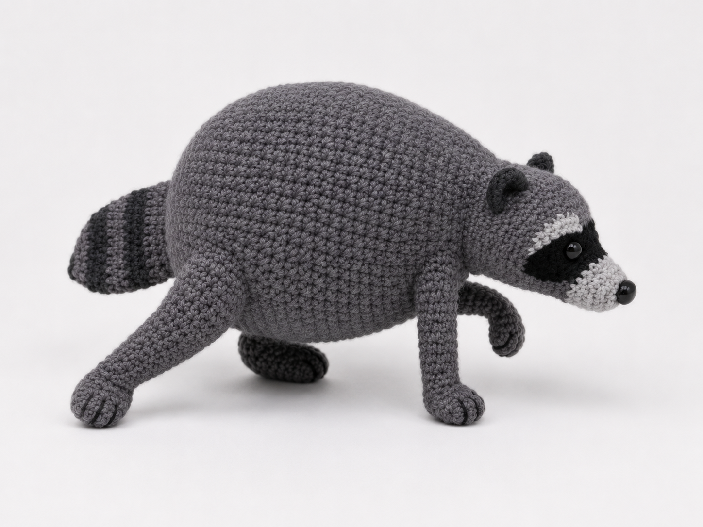 Raccoon Crochet Pattern PDF | Jimothy Amigurumi Animal Pattern
