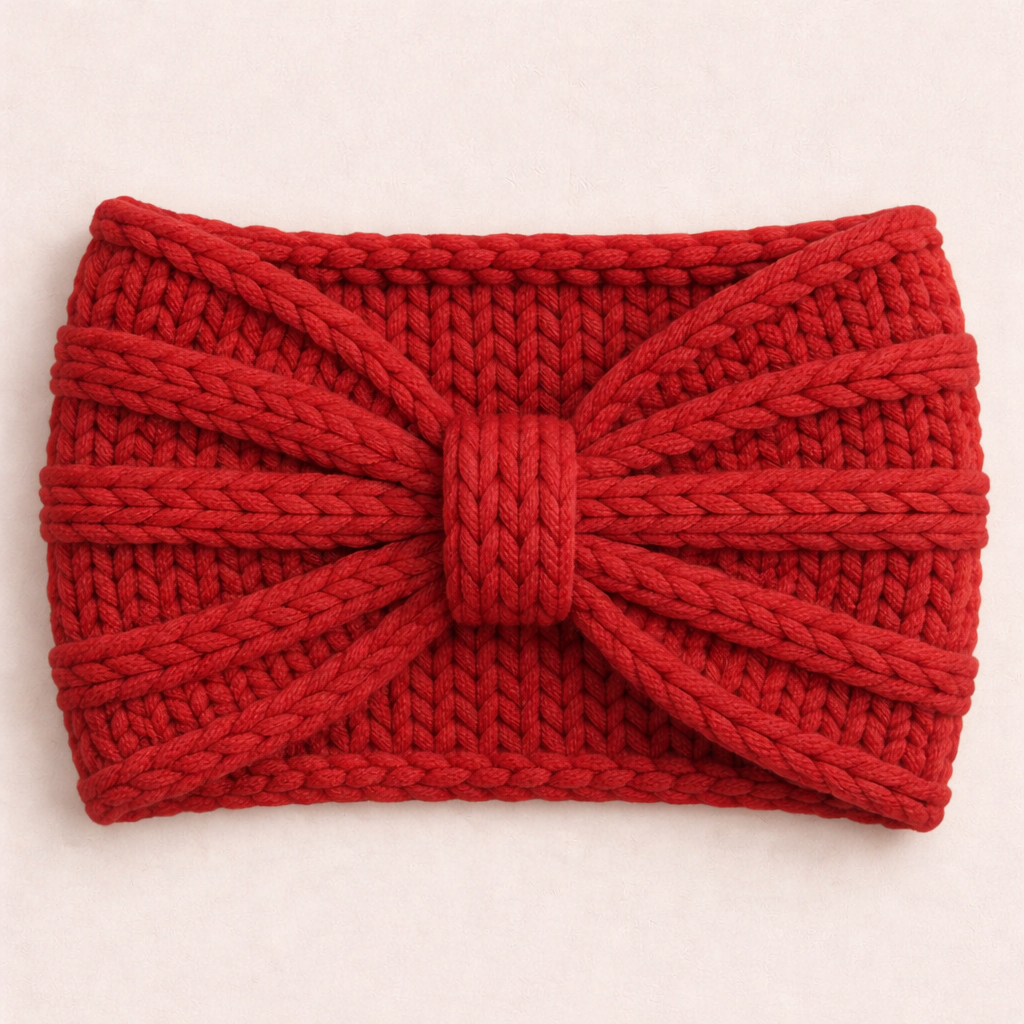 Chunky Headband Knitting Pattern PDF | Easy Winter Ear Warmer S–L