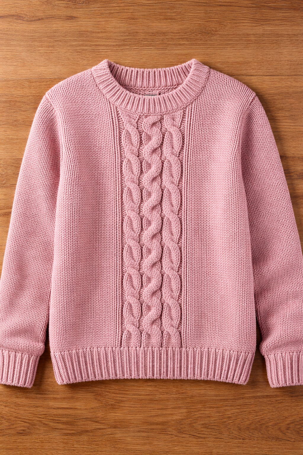 Men’s Cable Sweater Knitting Pattern PDF | Classic Pullover XS–5XL