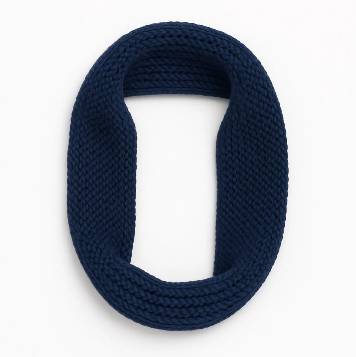 Infinity Scarf Knitting Pattern PDF | Easy Beginner Chunky Garter Stitch Scarf