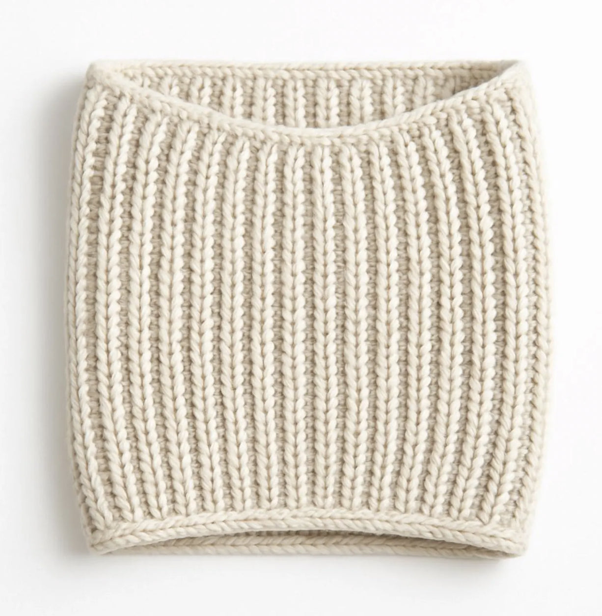Cowl Knitting Pattern PDF | Fisherman’s Rib One-Skein Bulky Cowl