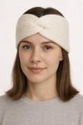Twisted Headband Knitting Pattern PDF | Easy Turban Headband – 3 Sizes