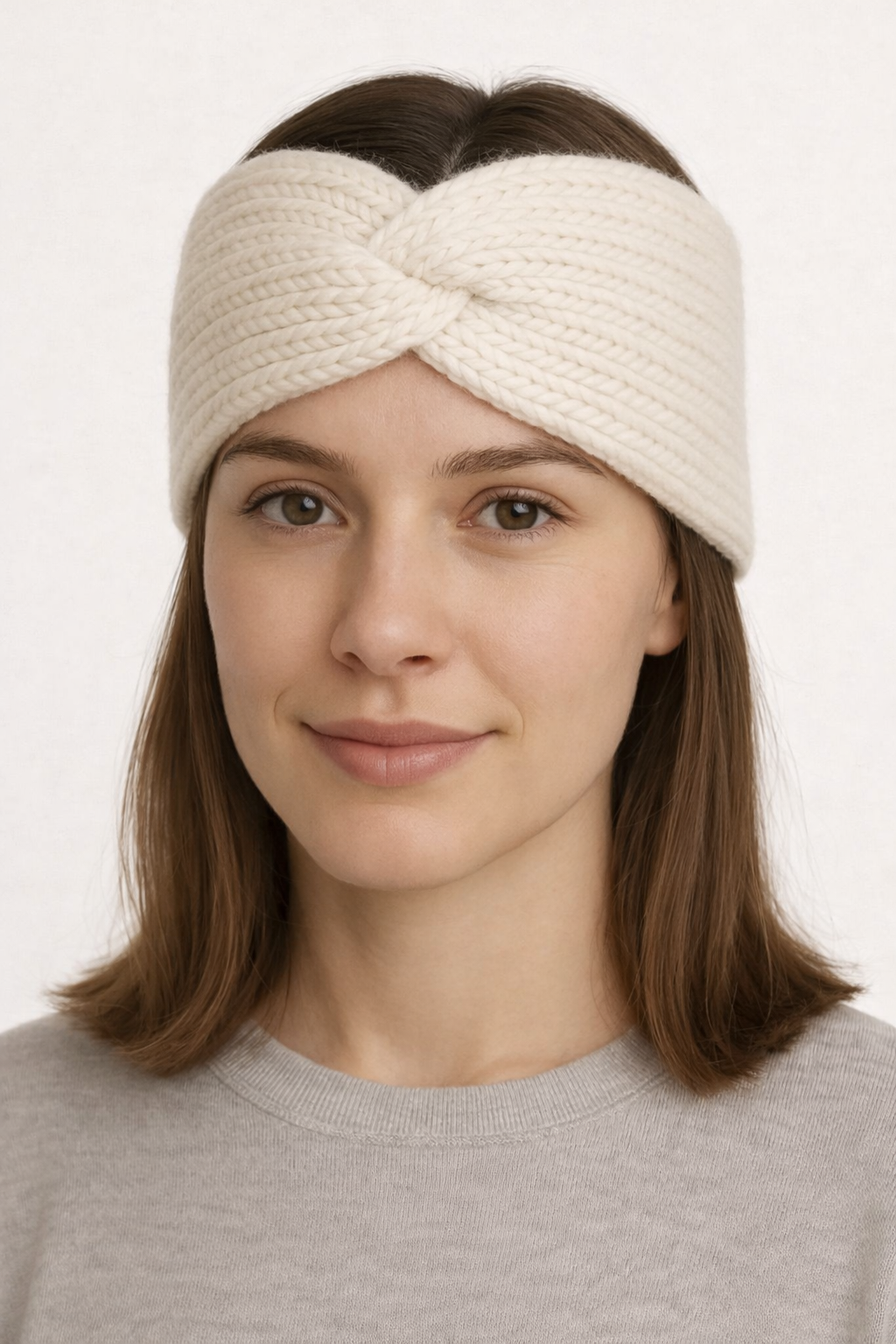 Twisted Headband Knitting Pattern PDF | Easy Turban Headband – 3 Sizes
