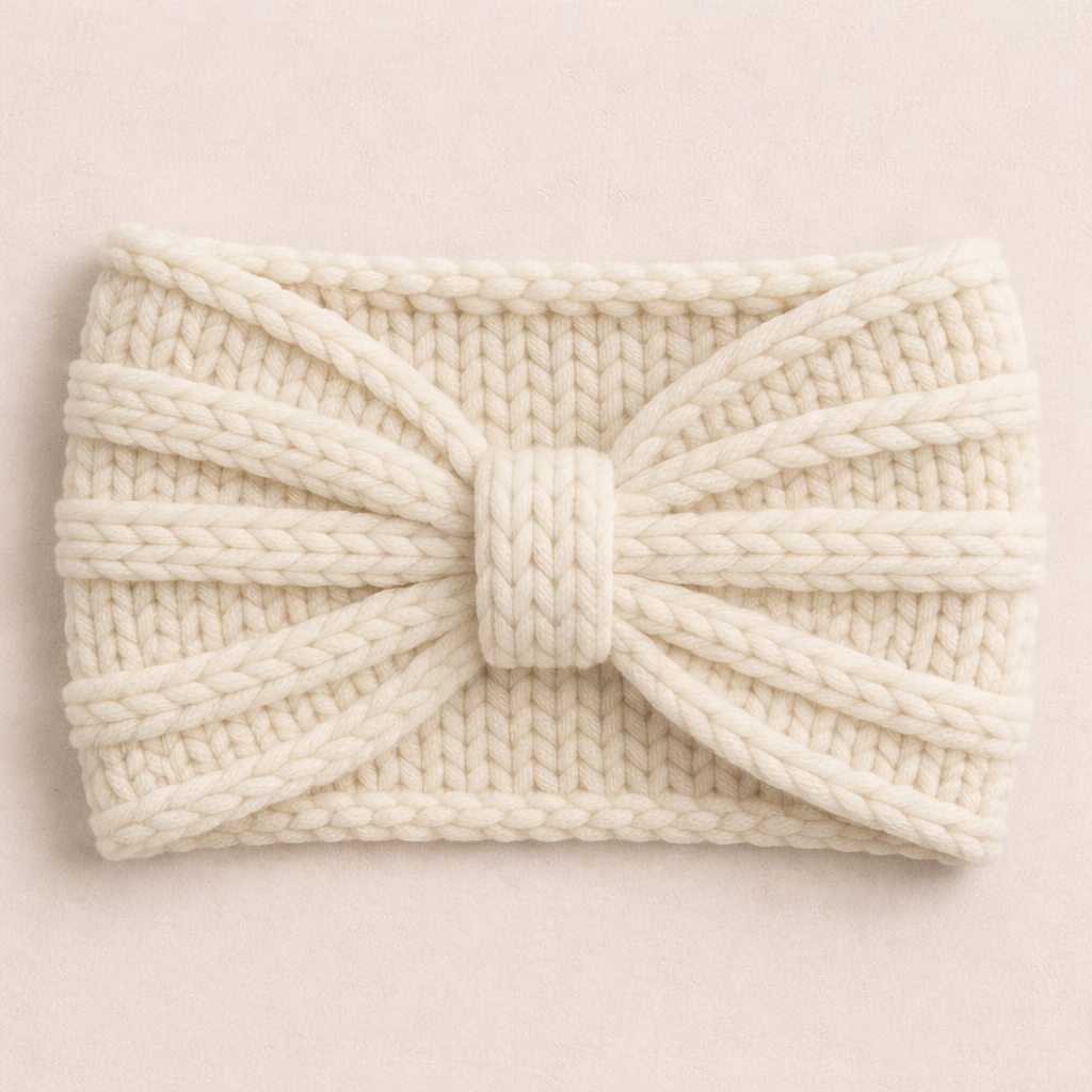 Chunky Headband Knitting Pattern PDF | Easy Winter Ear Warmer S–L