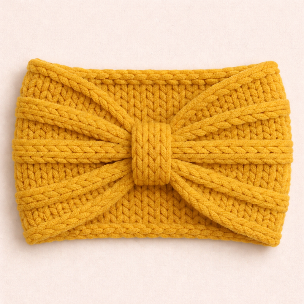 Chunky Headband Knitting Pattern PDF | Easy Winter Ear Warmer S–L